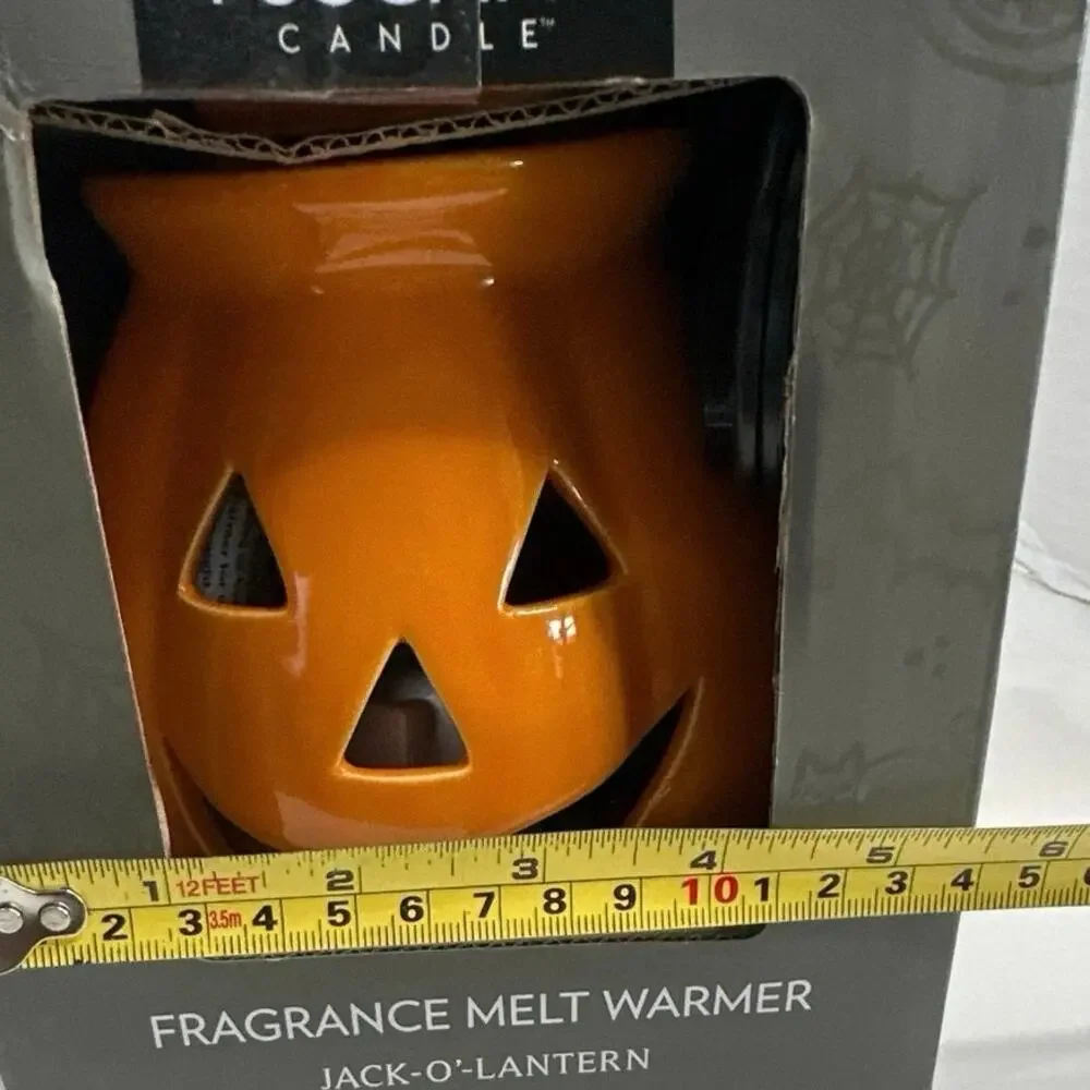Tuscany Jack-O-Lantern Frangrance Melt Warmer electric by Tuscany Candle NWT.